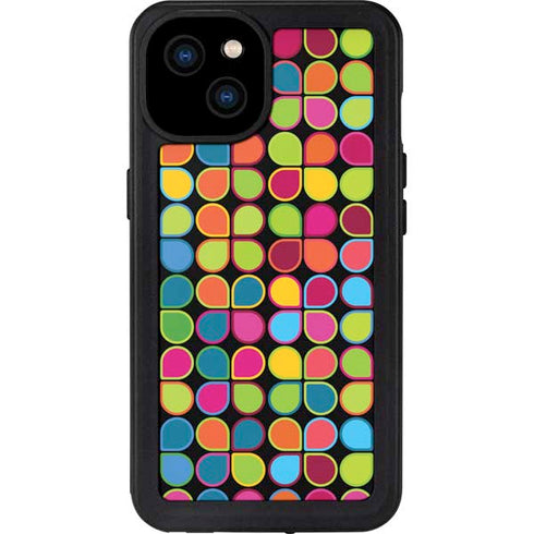 Mojito 04 70s Inspired iPhone 15 Plus Waterproof Case